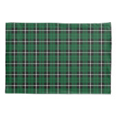 Housse D'oreillers Kelly vert irlandais vert blanc/noir rayure plaid (Dos)