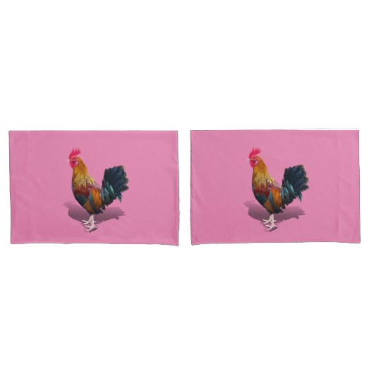 Housse D'oreillers Key West - Rooster tzigane (devant-Set)