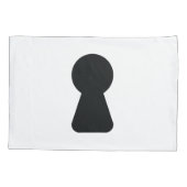 HOUSSE D'OREILLERS KEYHOLE (Dos-gauche)