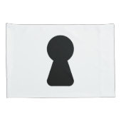 HOUSSE D'OREILLERS KEYHOLE (Dos-Droit)