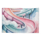 Housse D'oreillers Kids’ Birthday Waterslide Party Gift (Dos)