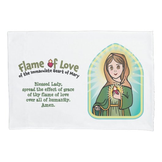 Housse D'oreillers Kids Flame of Love Pillow Case (devant)