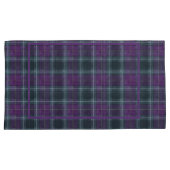 Housse D'oreillers King Size Purple & Green Plaid (devant-Droit)