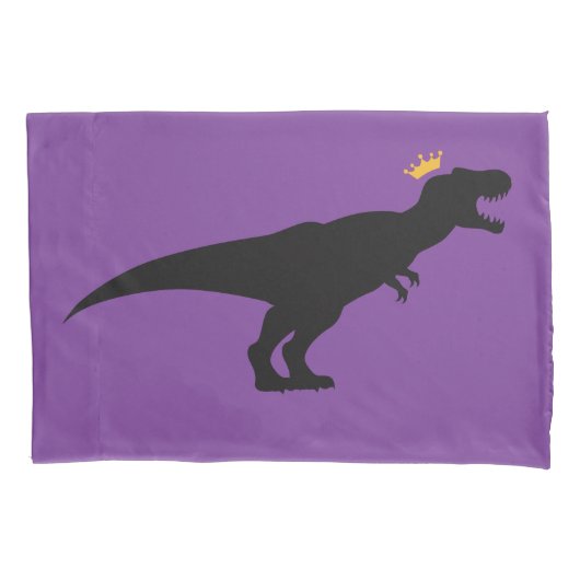Housse D'oreillers King T-Rex (devant)
