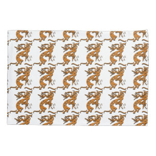 Housse D'oreillers Kokopelli Avec Des Notes Musicales Face À Droite