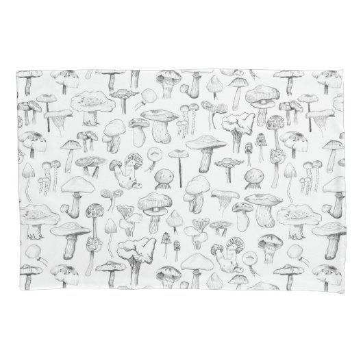 Housse D'oreillers La bande de champignon (devant)