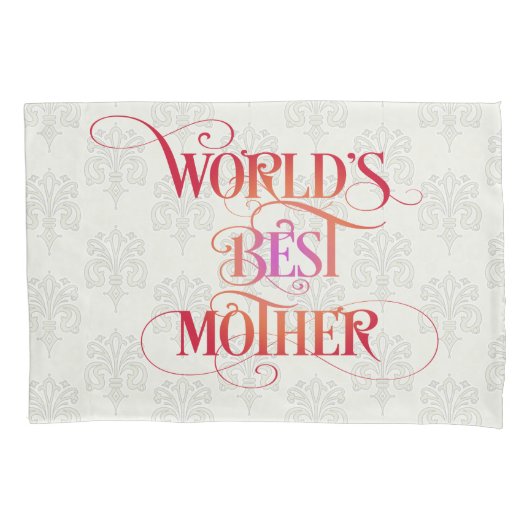 Housse D'oreillers La meilleure mère du monde (devant)
