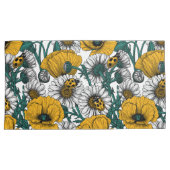 Housse D'oreillers La prairie en jaune (devant-Droit)