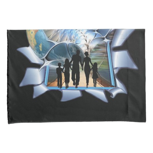 Housse D'oreillers La réalité change (devant-Droit)