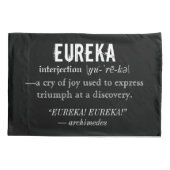 Housse D'oreillers La Science de principe d'Archimède de définition (Dos)