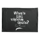 Housse D'oreillers La vie sans buts (le football) (Dos)