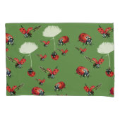 Housse D'oreillers Ladybugs Spring Pillowcase (devant)