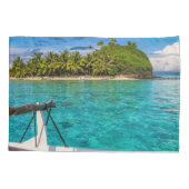 Housse D'oreillers Lagon de Bora Bora (Dos)