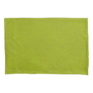 Housse D'oreillers L'air de Snuggly Chartreuse Green Suede