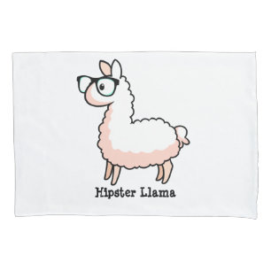 Housse D'oreillers Lama de hippie