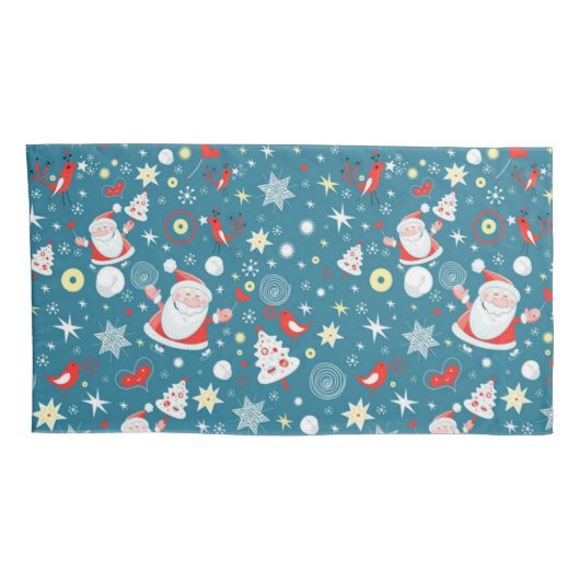 Housse D'oreillers L'amour de Noël (Dos-Droit)