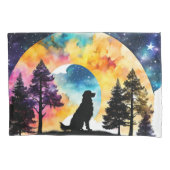 Housse D'oreillers L'amour est un chien qui t'attend (devant-gauche)