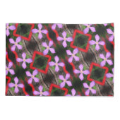 Housse D'oreillers Lavande simple Clematis Fleur Abstrait Motif (Dos)