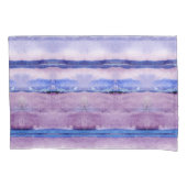Housse D'oreillers Lavender Blue Geode Inspiré Tribal Blanket Art (devant-gauche)