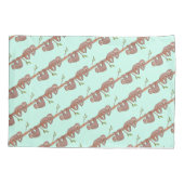 Housse D'oreillers Lazy & Sleepy Migny Design, Reversible (Dos-gauche)