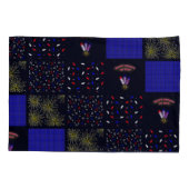 Housse D'oreillers Le 4 juillet Patchwork Motif - le 4 juillet (Dos-gauche)