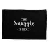 Housse D'oreillers Le câlin est vrai (Dos)