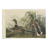 Housse D'oreillers Le canard colvert des oiseaux d'Amérique d'Audubon (devant-Droit)