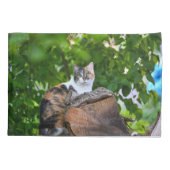 Housse D'oreillers Le chat   (Dos)