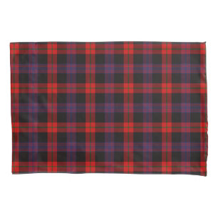 Housse D'oreillers Le clan écossais brunissent le tartan