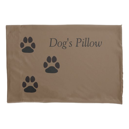 Housse D'oreillers Le coussin du chien (devant)