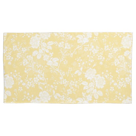 Housse D'oreillers Le Roi Pillowcase Pair dans la renoncule nuptiale (devant-gauche)
