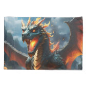 Housse D'oreillers "Le souffle d'Inferno : la flamme du dragon" (Dos)