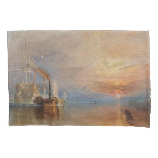 Housse D'oreillers Le Temeraire Tourner Sunset Seascape (devant)
