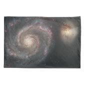 Housse D'oreillers Le Whirlpool Galaxy M51 & Companion dans l'espace (Dos-gauche)