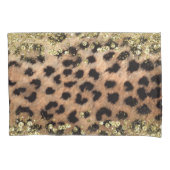 Housse D'oreillers Leopard Cheetah Poster de animal Parties scintilla (devant)