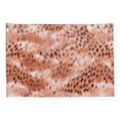 Housse D'oreillers Léopard rose rose (Dos-Droit)