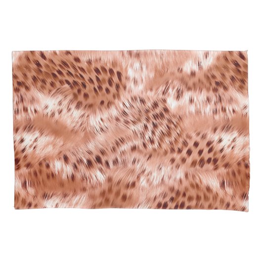 Housse D'oreillers Léopard rose rose (devant-gauche)