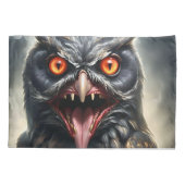 Housse D'oreillers "Les ailes cauchemardesques : La Chouette des vamp (Dos)