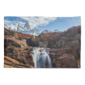 Housse D'oreillers Les cascades | Fitz Roy Mountain, Argentine (Dos)