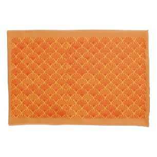 Housse D'oreillers Les Cieux Orange réversible
