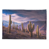 Housse D'oreillers Les déserts | Cactus Paysage Argentine (Dos)