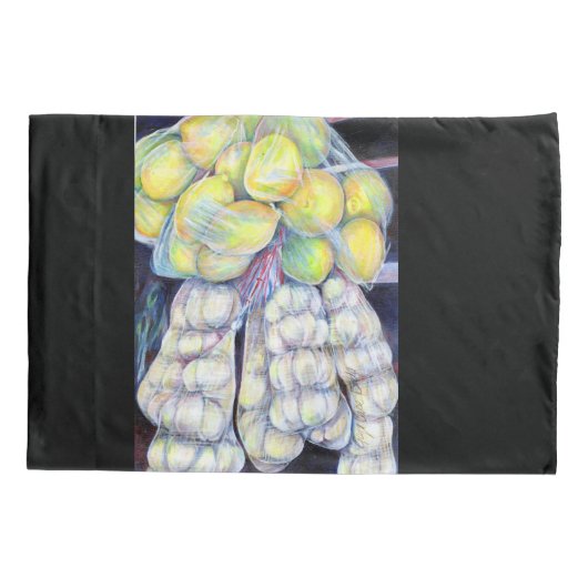 Housse D'oreillers Les Merveilles des Marchés Occidentaux, Singapour (Dos)