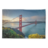 Housse D'oreillers Les monuments | Golden Gate San Francisco (Dos)