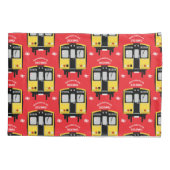 Housse D'oreillers Les passionnés de train ferroviaire britannique (Dos-gauche)