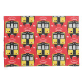 Housse D'oreillers Les passionnés de train ferroviaire britannique (devant-Droit)