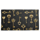 Housse D'oreillers Les Patters de Seamless avec Golden Keys (devant-Droit)