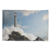 Housse D'oreillers Les phares | Phare Avec Vagues De Crise (Dos)