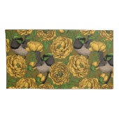 Housse D'oreillers Les pivoines et les brunes (Dos-Droit)