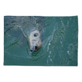 Housse D'oreillers Les plus beaux phoques gris de Chatham (Dos-gauche)