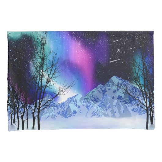 Housse D'oreillers Les points forts de l'hiver (devant-Droit)